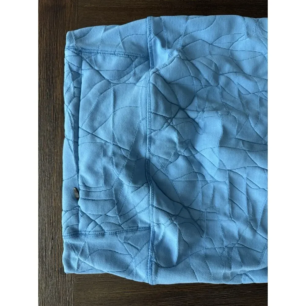 Sweaty Betty Seamless Leggings Motion Jacquard 7/8 Regatta Blue M - Picture 11 of 11